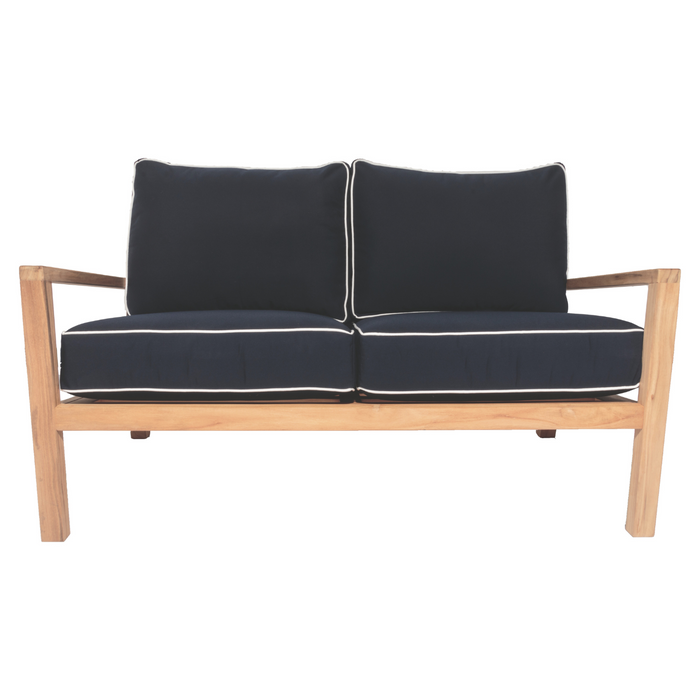 Teak Outdoor Loveseat - Coastal