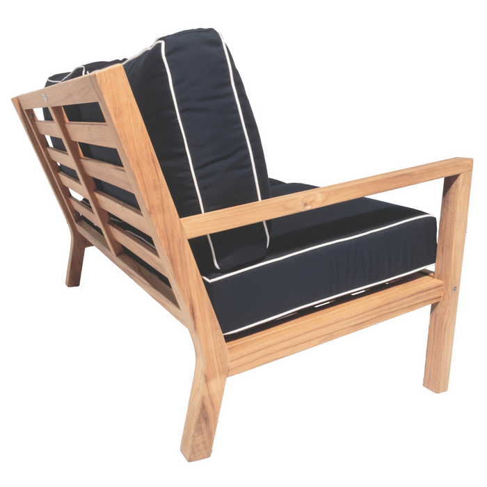 Teak Outdoor Loveseat - Coastal