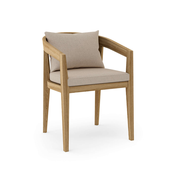 Teak Chair With Cushion (Img 10)