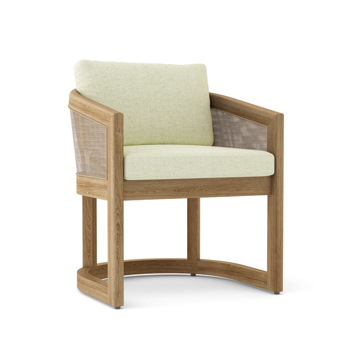 Modern Teak Outdoor Chair - Catania