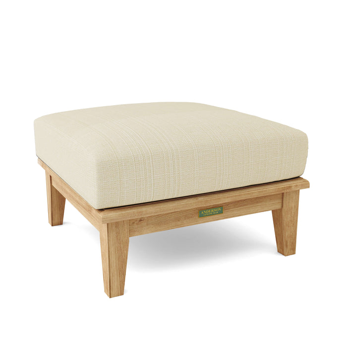 Teak Deep Seating Ottoman (Img 10)