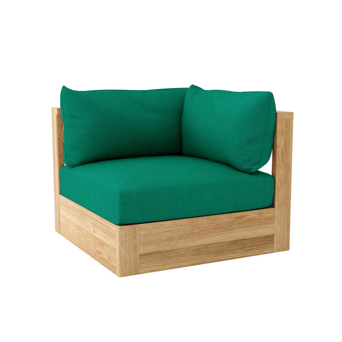 Corner Copacabana Teak Sectional Piece (Img 3)