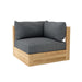 Corner Copacabana Teak Sectional Piece (Img 6)