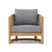 Solid Teak Lounge Chair (Img 2)