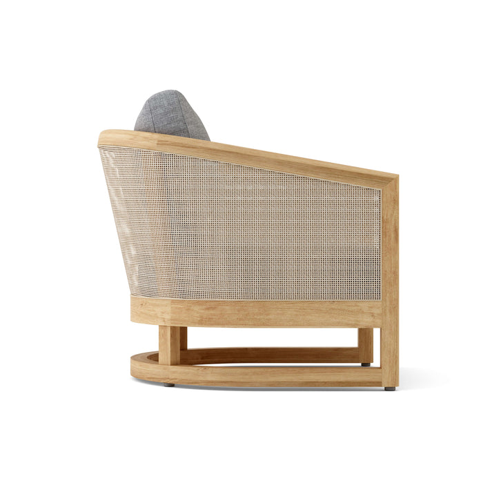 Solid Teak Lounge Chair (Img 3)