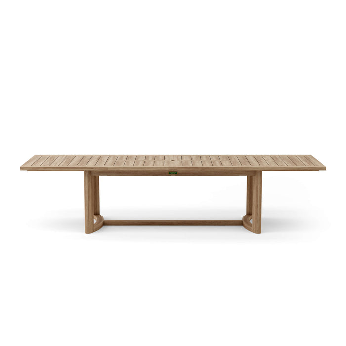 Large Teak Patio Table (Img 2)