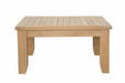 Square Teak Outdoor Coffee Table (Img 3)