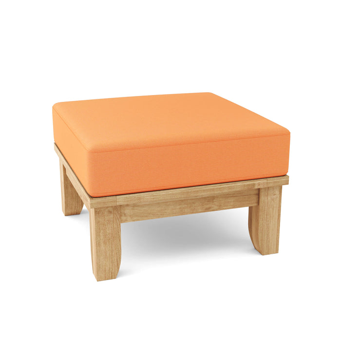 Teak Patio Ottoman (Img 6)