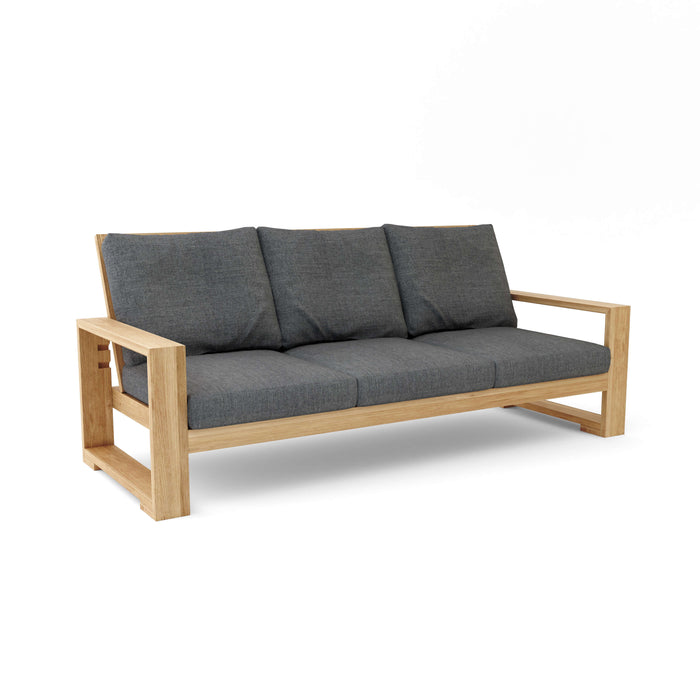 Teak Patio Sofa (Img 7)