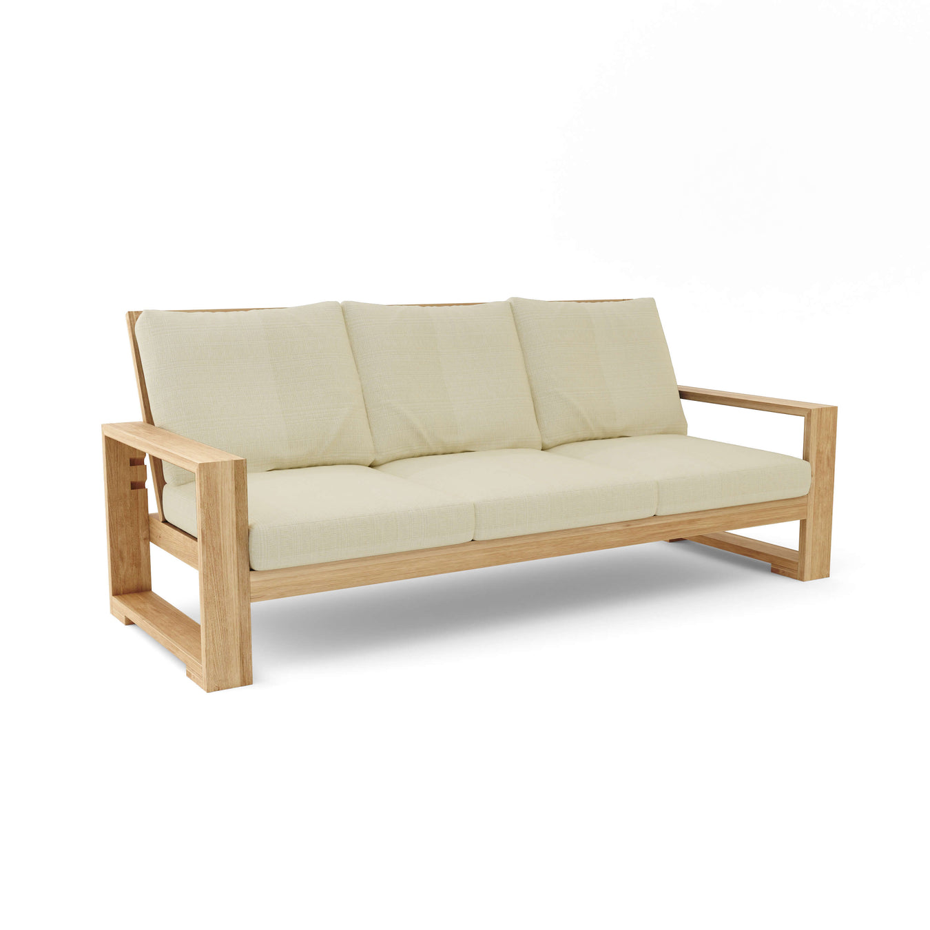 Teak Patio Sofa (Img 6)