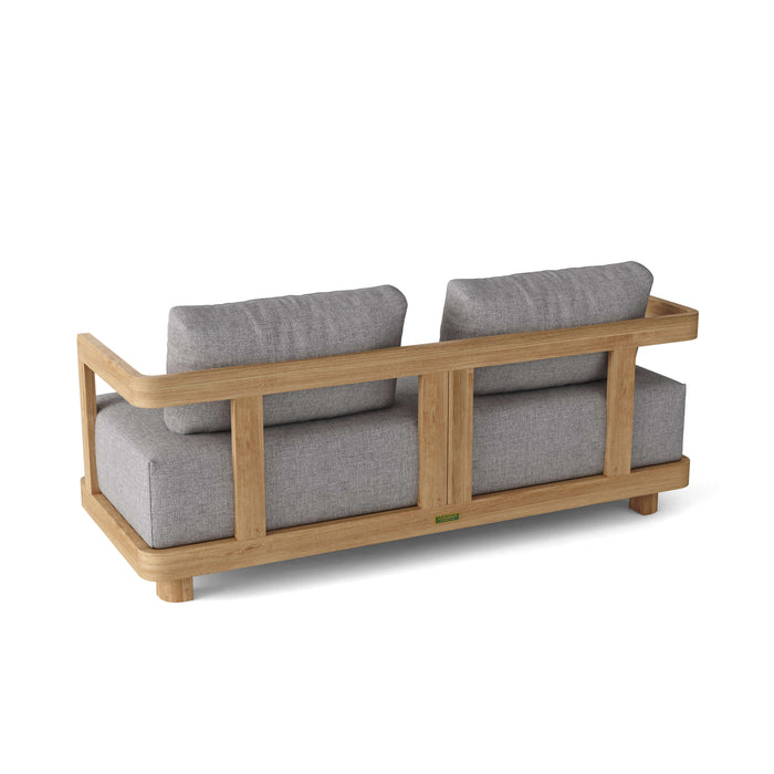 Outdoor Teak Loveseat (Img 2)