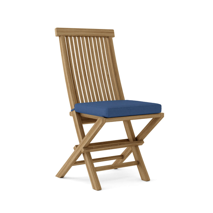 Teak Folding Chairs (Set of 2) - Classic