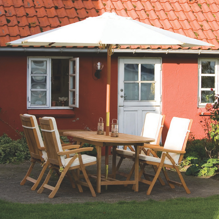 Teak Outdoor Table and Chairs - Family (Table) & Estate (4 Chairs)