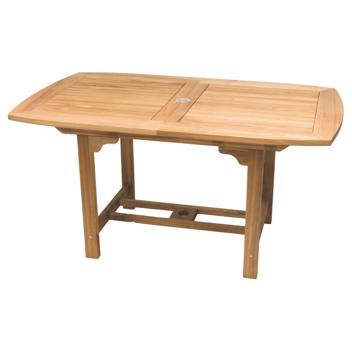 Teak Extendable Outdoor Table (78" Long Rectangle) - Family