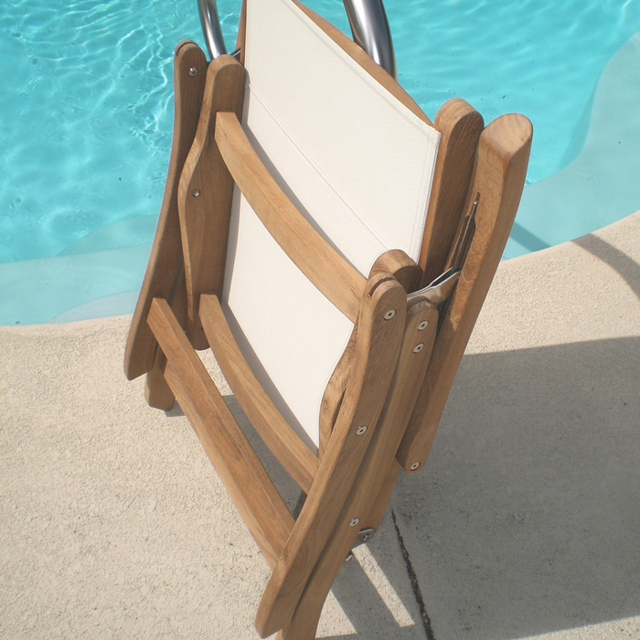 Teak Sling Chair - Florida