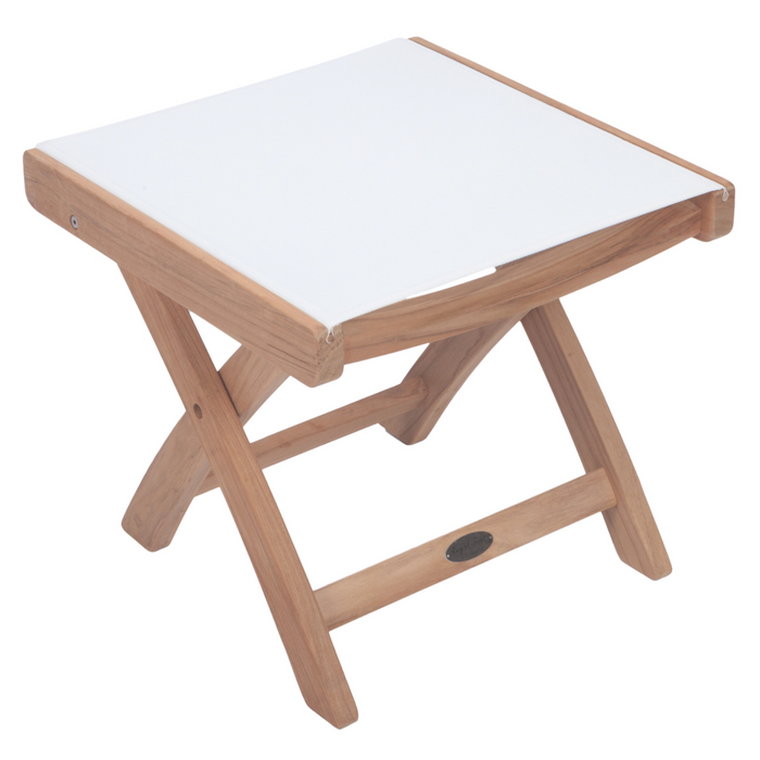 Teak Sling Footrest