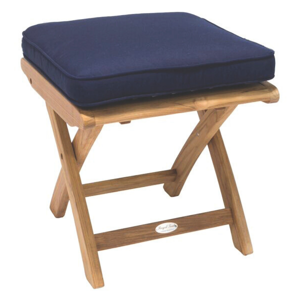 Teak Folding Footrest