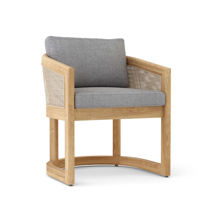 Modern Teak Outdoor Chair - Catania