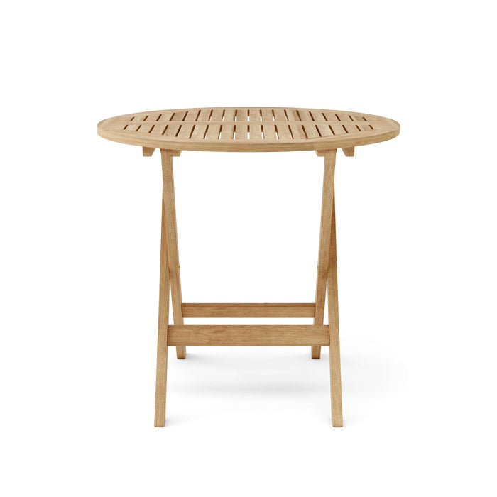 Circular Teak Table (32" Diameter) - Chester