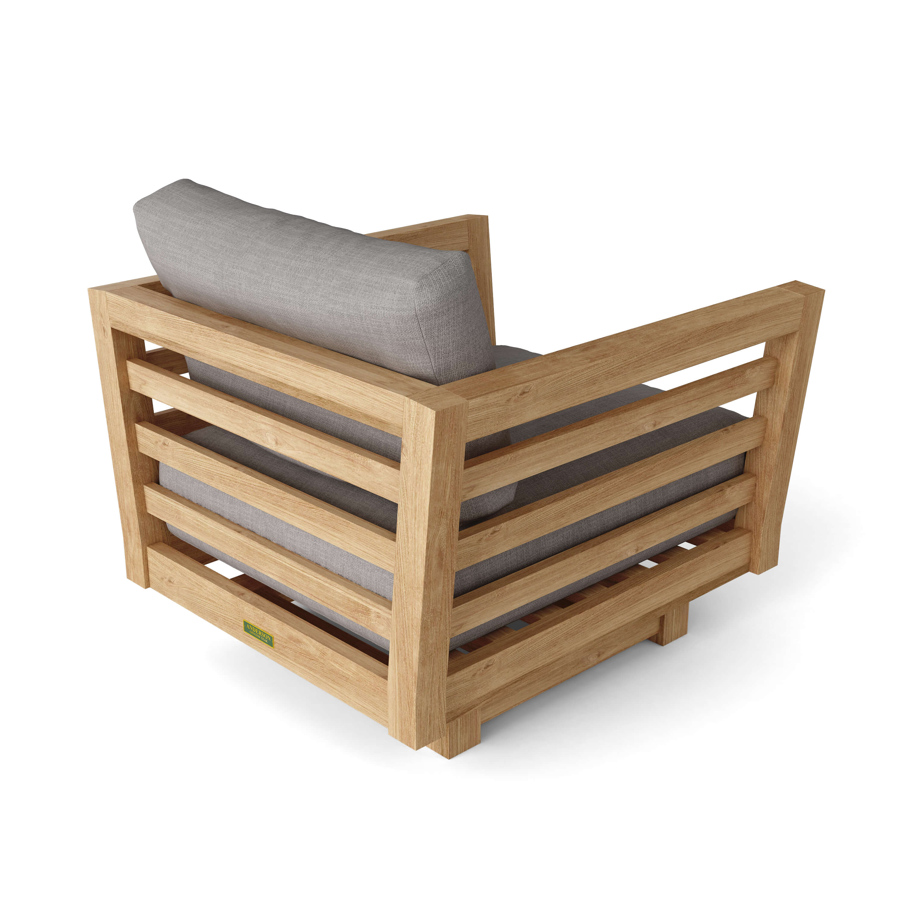 Teak Swivel Outdoor Chair (Img 10)