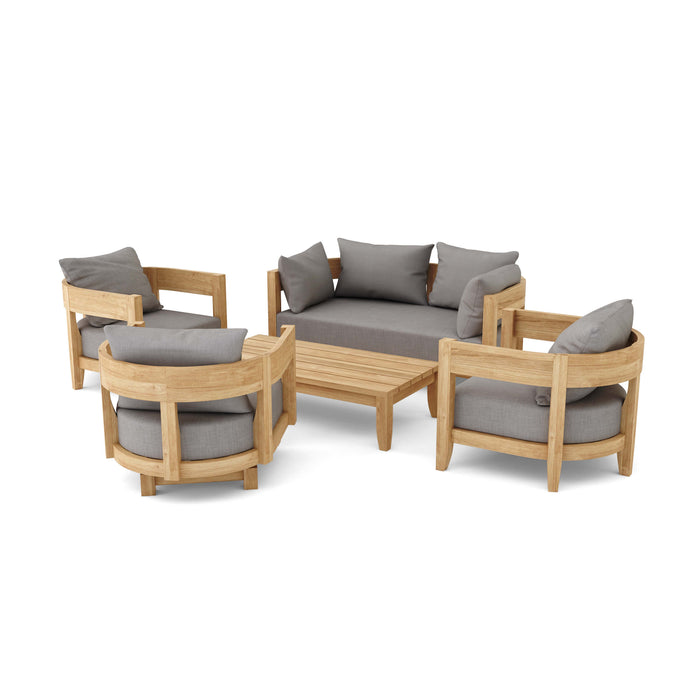 Teak Lawn Furniture - Coronado 5-Piece Set