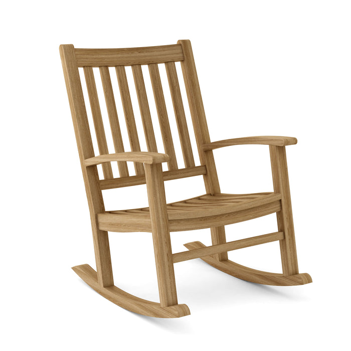 Teak Patio Rocker - Palm Beach