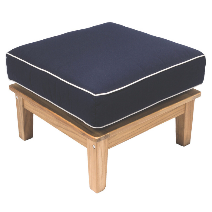 Outdoor Teak Ottoman - Miami