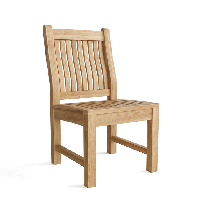 Teak Side Chair for Dining Table - Sahara