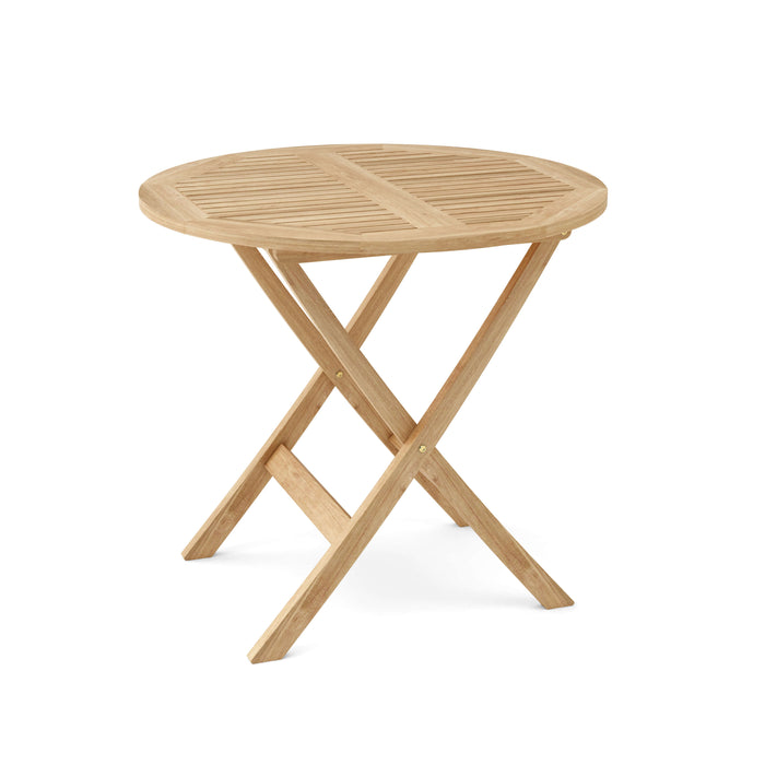 Circular Teak Table (32" Diameter) - Chester