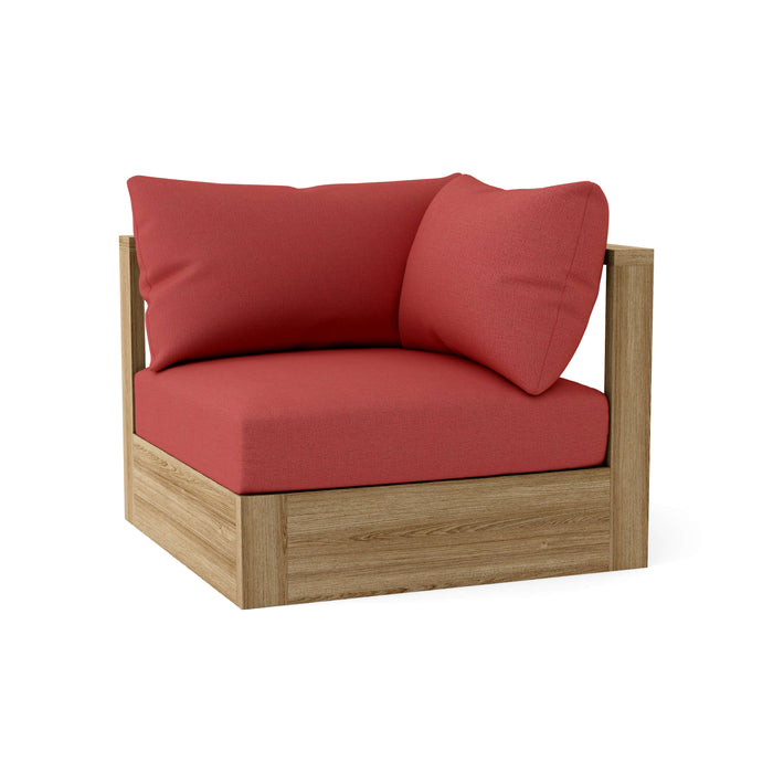 Corner Copacabana Teak Sectional Piece