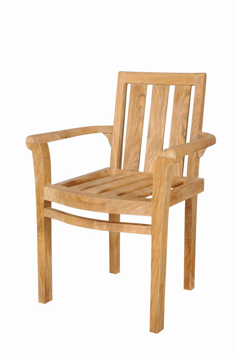 Teak Stacking Chairs (Set of 4) - Classic