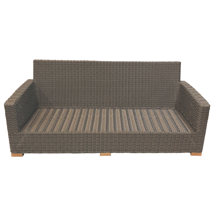 Modern Teak Outdoor Sofa - Sanibel