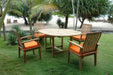 Teak Table With 4 Chairs (Img 4)