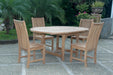 Solid Teak Dining Set (Img 3)