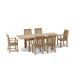 6-Person Teak Outdoor Dining Set (Img 2)