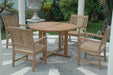 Modern Teak Dining Set (Img 4)