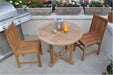 Teak Bistro Set for 2 (Img 2)