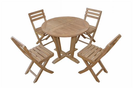 Teak Table Set (Img 2)