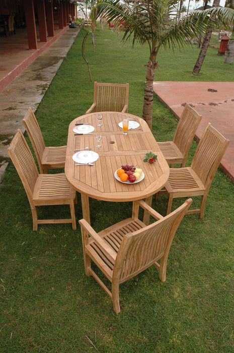 7-Piece Teak Dining Set (Img 4)