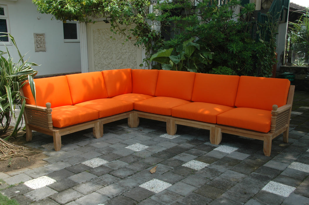 Teak Patio Seating Set (Img 2)