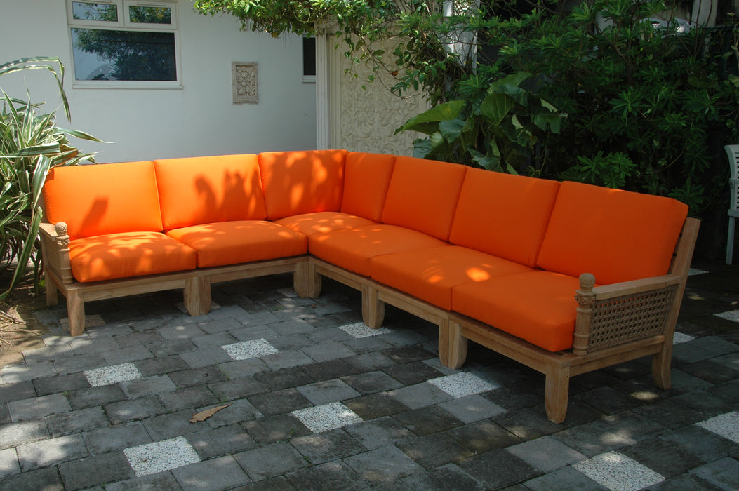 Teak Patio Seating Set (Img 3)