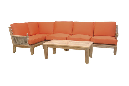 Teak Outdoor Lounge Set (Img 2)