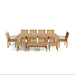 Teak Outdoor Dining Set for 10 (Img 3)