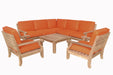 Teak Outdoor Corner Lounge Set (Img 6)