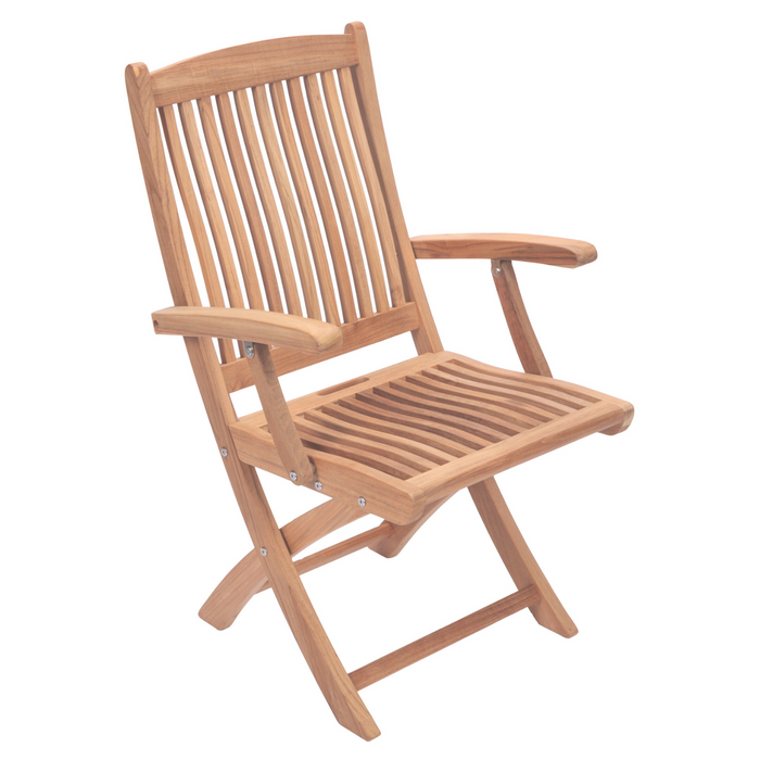 Teak Folding Arm Chair - Sailor