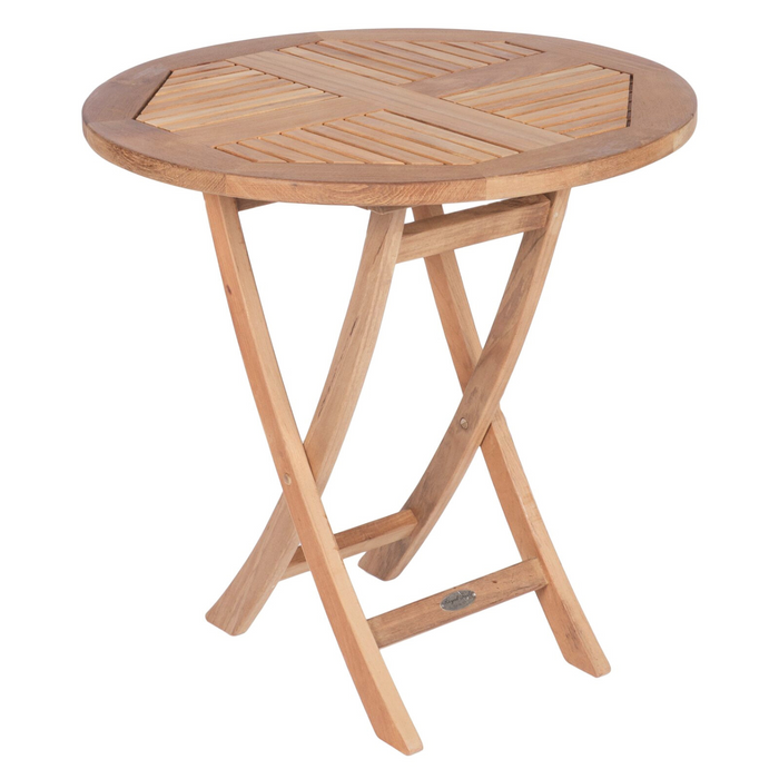 Small Teak Dining Table (29.5" Round) - Sailor