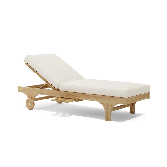 Capri Sun Lounger Adjusted Back & Side Tray