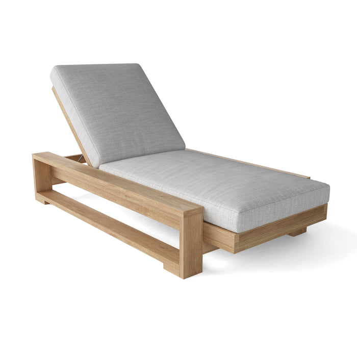 Teak Sun Lounger (Img 3)