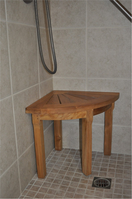 Teak Shower Stool (Img 3)