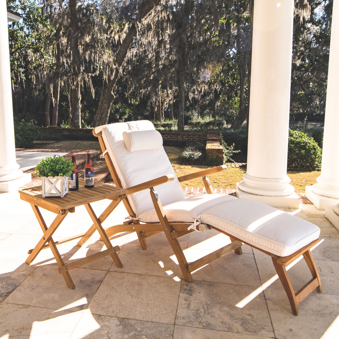 Teak Pool Lounge Chair - Royal Teak